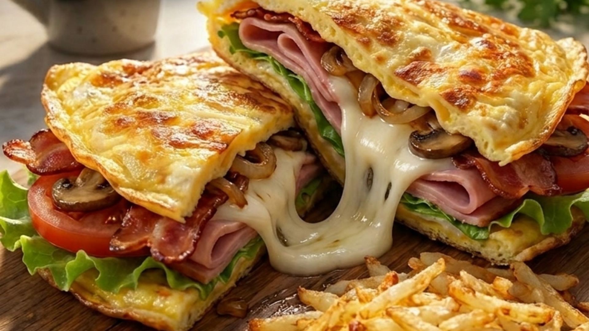 O Lanche com Ovos Mais Gostoso e Rápido da Internet! #receitaviral #VidaSaudável #ComidaRápida